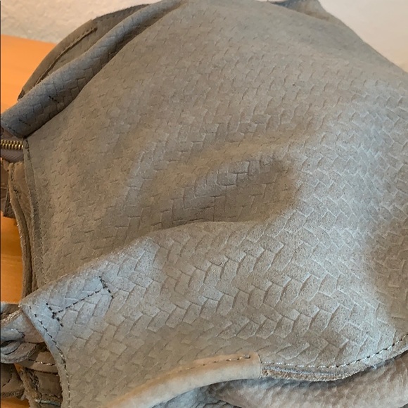 Anthropologie Miss Albright tassel tote purse gray - Picture 8 of 8